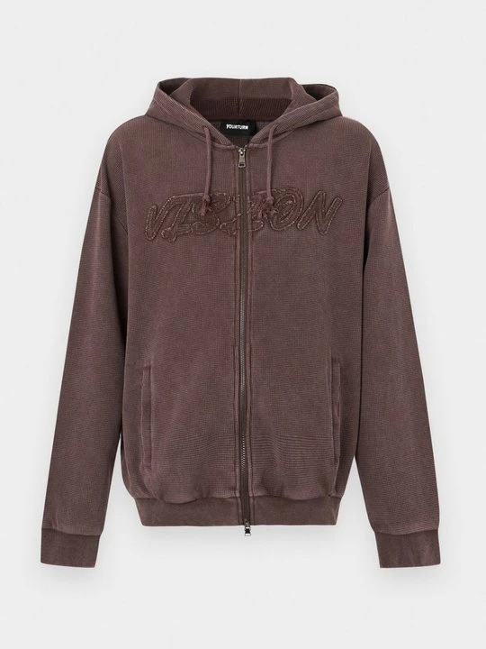 Zdjęcie produktu Bluza rozpinana YOURTURN By Zalando ciemnobrązowy