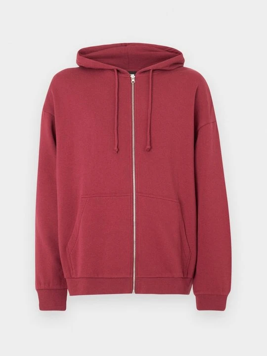 Zdjęcie produktu Bluza rozpinana YOURTURN By Zalando ciemnoczerwony