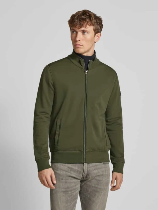 Zdjęcie produktu Bluza rozpinana z detalem z logo Polo Ralph Lauren Oliwkowy