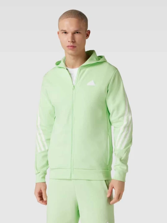 Zdjęcie produktu Bluza rozpinana z kapturem Adidas Jasnozielony