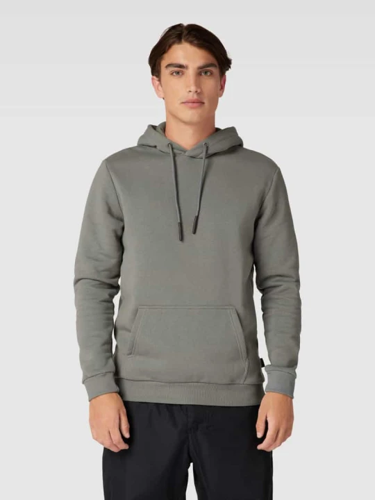 Zdjęcie produktu Bluza z kapturem o kroju regular fit z mieszanki bawełny model ‘CERES’ Only & Sons Jasnoszary