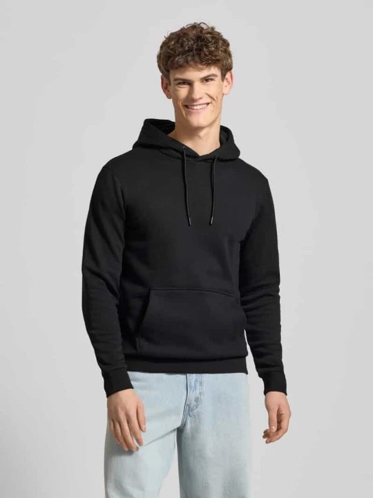 Zdjęcie produktu Bluza z kapturem o kroju regular fit z mieszanki bawełny model ‘CERES’ Only & Sons Czarny