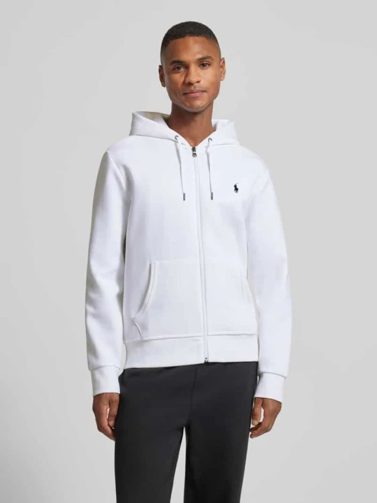Zdjęcie produktu Bluza rozpinana o kroju regular fit z mieszanki bawełny Polo Ralph Lauren Biały