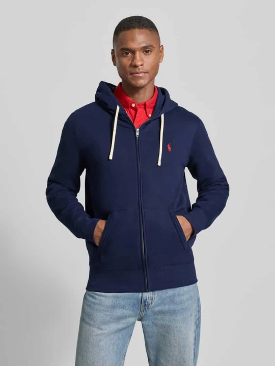 Zdjęcie produktu Bluza rozpinana z kapturem Polo Ralph Lauren Granatowy