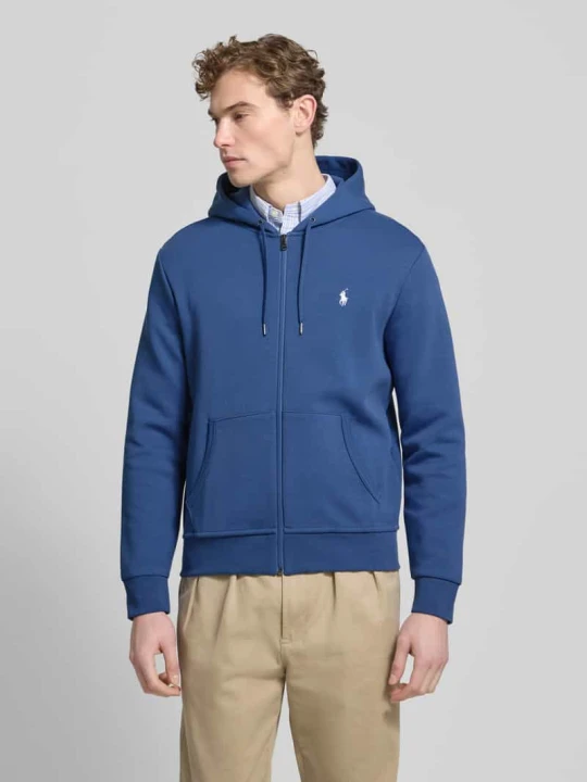 Zdjęcie produktu Bluza rozpinana o kroju regular fit z mieszanki bawełny Polo Ralph Lauren Granatowy