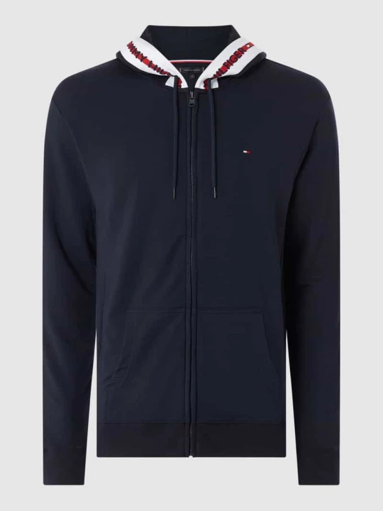 Zdjęcie produktu Bluza rozpinana z kapturem Tommy Hilfiger Ciemnoniebieski