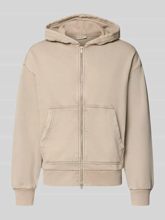 Zdjęcie produktu Bluza rozpinana z mieszanki bawełny z kapturem model 'SPENCER' Redefined Rebel Beżowy