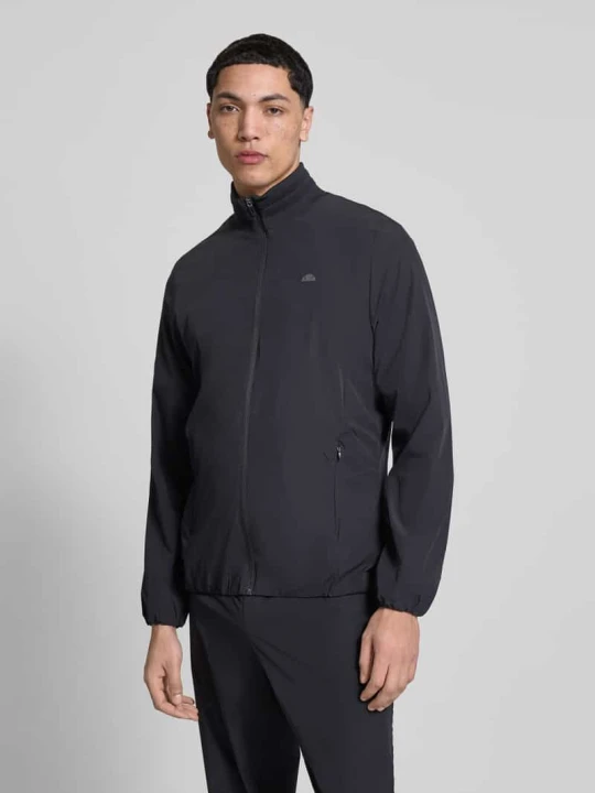 Zdjęcie produktu Bluza rozpinana z nadrukiem z logo model 'CANDORA' Ellesse Czarny