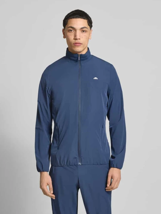 Zdjęcie produktu Bluza rozpinana z nadrukiem z logo model 'CANDORA' Ellesse Granatowy