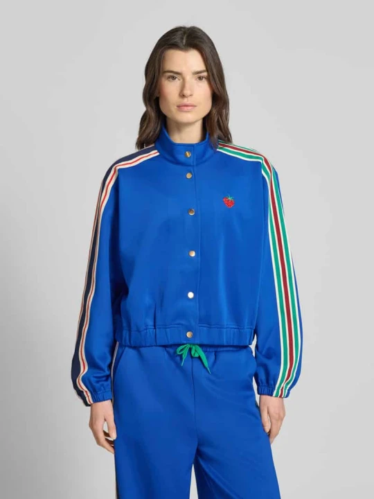 Zdjęcie produktu Bluza rozpinana z paskami w kontrastowym kolorze Model 'Brooklynn' Lollys Laundry