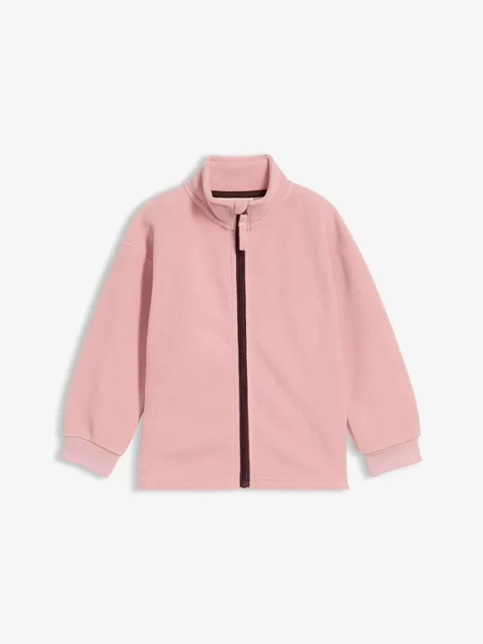 Zdjęcie produktu Bluza rozpinana z polaru BonPrix różowy