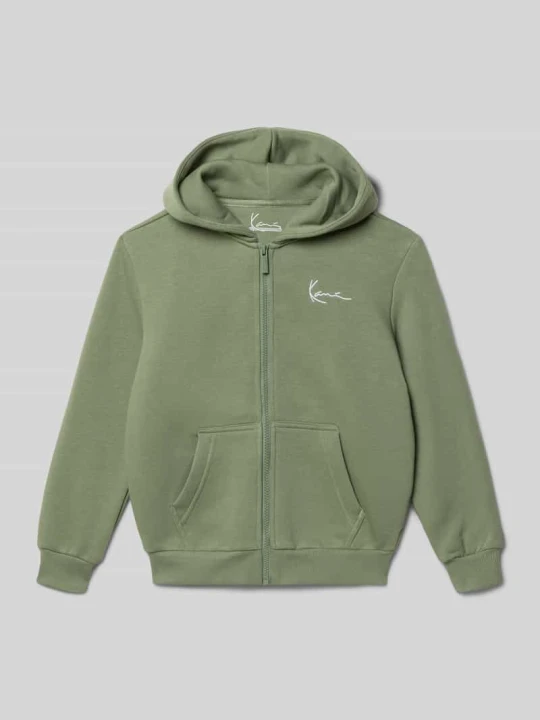 Zdjęcie produktu Bluza rozpinana z wpuszczanymi kieszeniami Karl Kani Trzcinowy