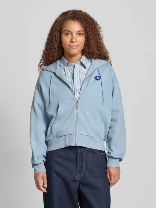 Zdjęcie produktu Bluza rozpinana z wyhaftowanym logo Carhartt WIP Jasnoniebieski