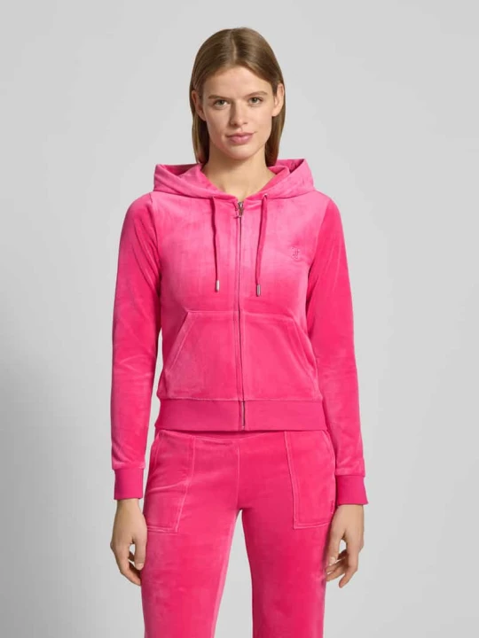 Zdjęcie produktu Bluza rozpinana z wyhaftowanym logo model „ROBERTSON” Juicy Couture