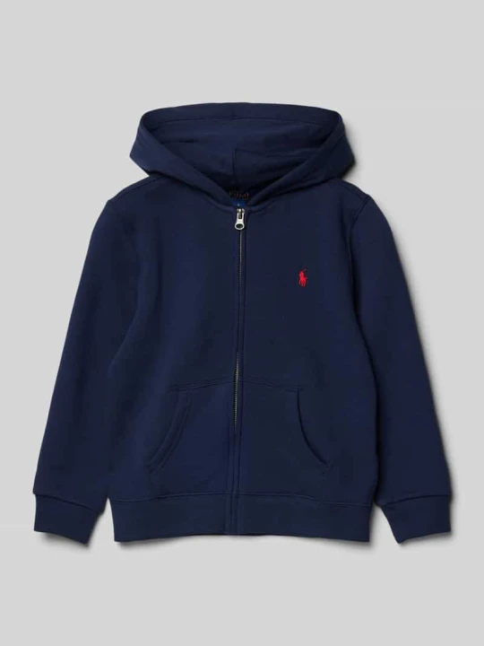 Zdjęcie produktu Bluza rozpinana z haftowanym logo Polo Ralph Lauren Granatowy
