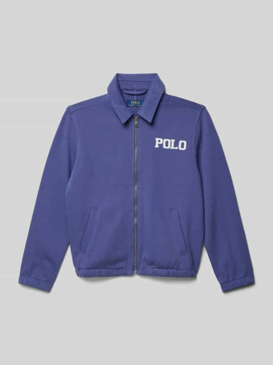 Zdjęcie produktu Bluza rozpinana z wykładanym kołnierzem Polo Ralph Lauren Granatowy