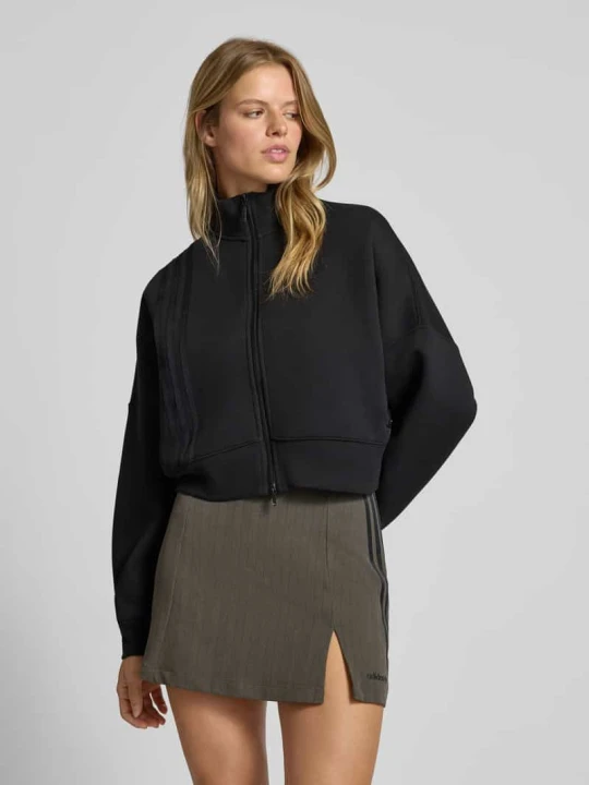 Zdjęcie produktu Bluza rozpinana z zamkiem błyskawicznym dwustronnym adidas Originals Czarny