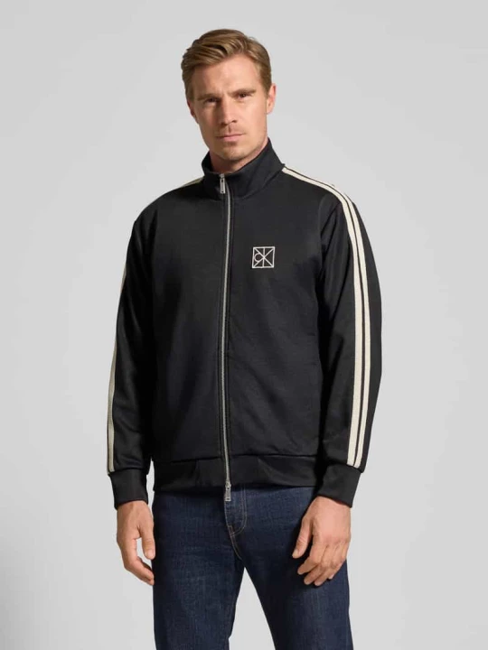 Zdjęcie produktu Bluza rozpinana zapinana na zamek błyskawiczny Calvin Klein Czarny