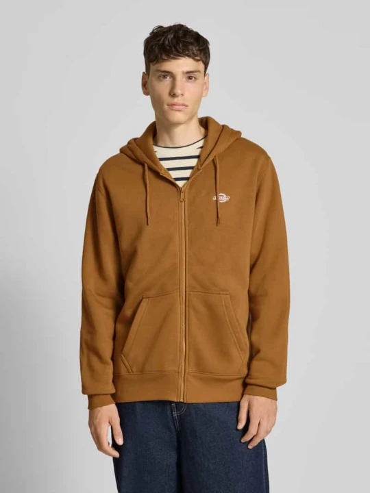 Zdjęcie produktu Bluza rozpinana zapinana na zamek błyskawiczny Dickies Koniakowy