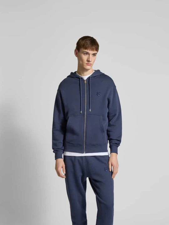 Zdjęcie produktu Bluza rozpinana zapinana na zamek błyskawiczny Maison Kitsuné Ciemnoniebieski