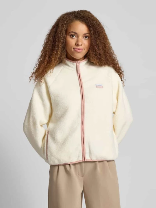 Zdjęcie produktu Bluza rozpinana zapinana na zamek błyskawiczny REVIEW Złamany biały