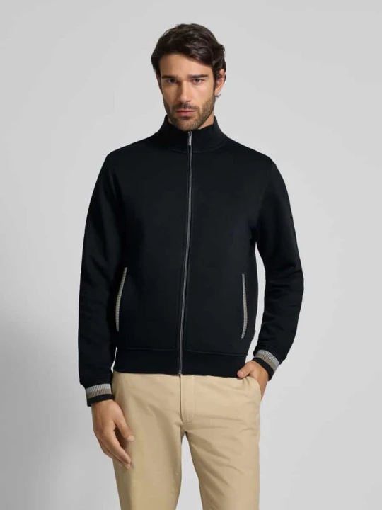 Zdjęcie produktu Bluza rozpinana ze stójką Bugatti Czarny