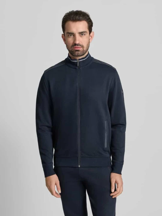 Zdjęcie produktu Bluza rozpinana ze stójką Bugatti Granatowy