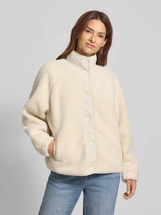 Zdjęcie produktu Bluza rozpinana ze sztucznym kożuszkiem Jake*s Écru