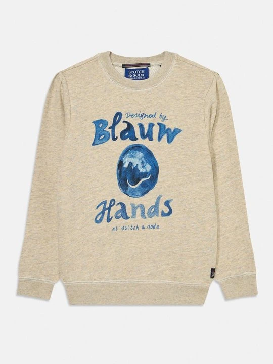 Zdjęcie produktu Bluza Scotch & Soda beżowy melanż