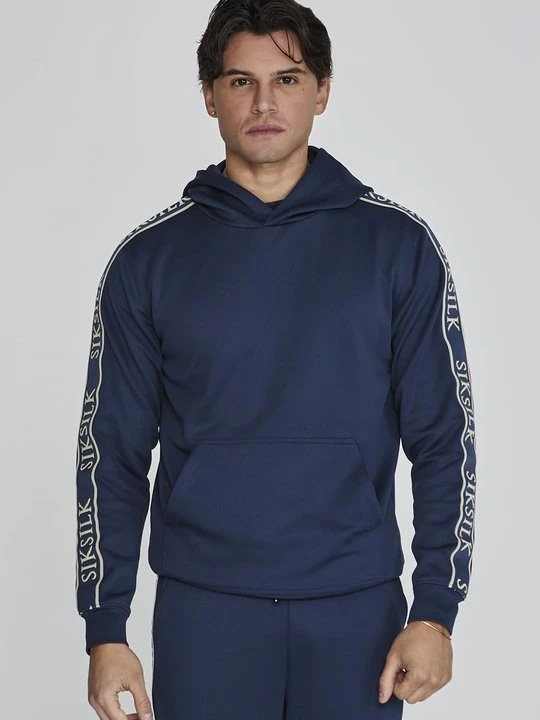 Zdjęcie produktu Bluza z kapturem SikSilk granatowy