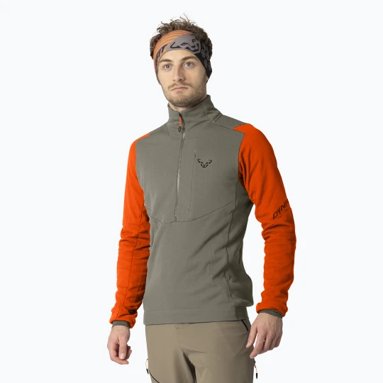 Zdjęcie produktu Bluza skiturowa męska DYNAFIT Blacklight Thermal 1 / 2 Zip alabama Brązowy