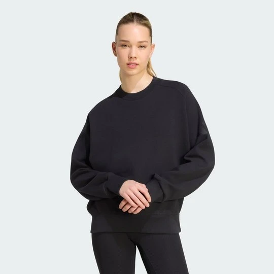 Zdjęcie produktu Bluza Soft Lux Loose Adidas czarny