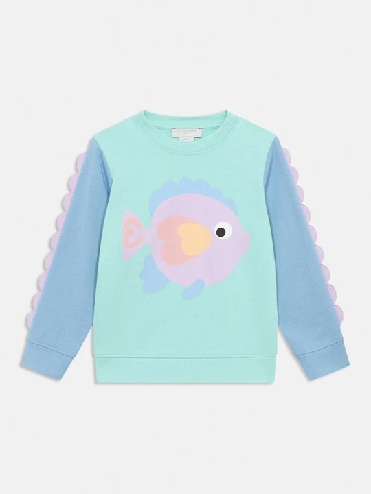 Zdjęcie produktu Bluza Stella McCartney jasnoniebieski