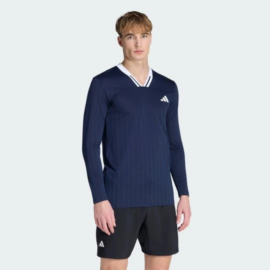 Zdjęcie produktu BLUZA TENISOWA Z DŁUGIM RĘKAWEM CLIMACOOL Adidas Legend Ink
