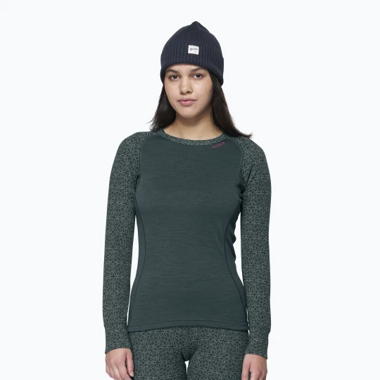 Zdjęcie produktu Bluza termoaktywna damska Devold Duo Active Merino 205 woods Szary