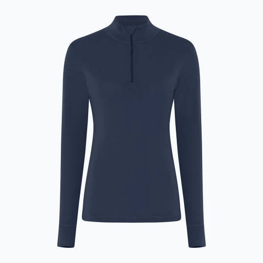 Zdjęcie produktu Bluza termoaktywna damska Dovre Wool Zip navy Granatowy