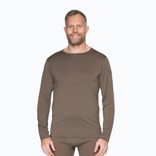Zdjęcie produktu Bluza termoaktywna męska Devold Breeze Merino 150 falcon Beżowy