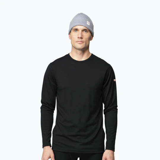 Zdjęcie produktu Bluza termoaktywna męska Devold Breeze Plus Merino 200 black