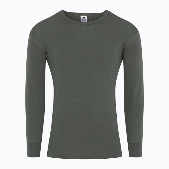 Zdjęcie produktu Bluza termoaktywna męska Dovre Wool khaki Zielony