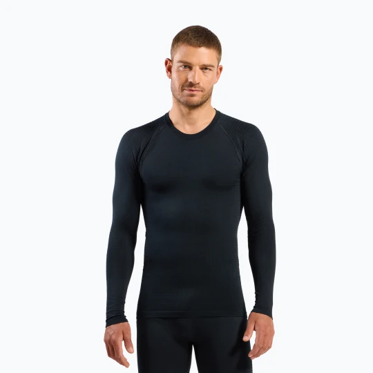 Zdjęcie produktu Bluza termoaktywna męska ODLO Performance Warm Bl Top Crew Neck black