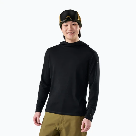 Zdjęcie produktu Bluza termoaktywna męska Smartwool Classic Thermal Merino Base Layer black