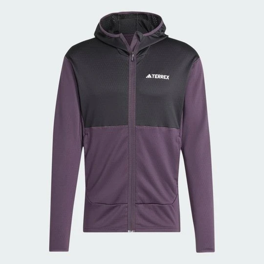 Zdjęcie produktu Bluza TERREX XPERIOR LIGHT FLEECE HOODED Adidas fioletowy
