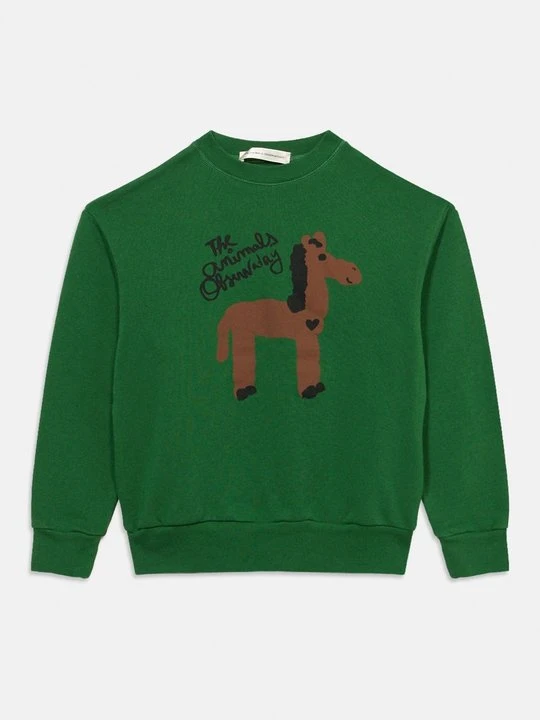 Zdjęcie produktu Bluza THE ANIMALS OBSERVATORY ciemnozielony