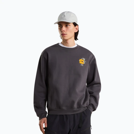 Zdjęcie produktu Bluza The North Face Gear Up Get Out RLX SS Tee Graphic anthracite grey