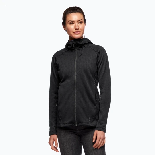 Zdjęcie produktu Bluza trekkingowa damska Black Diamond Factor Hoody black