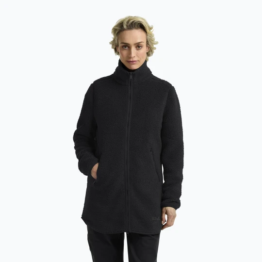 Zdjęcie produktu Bluza trekkingowa damska Jack Wolfskin High Curl Coat black