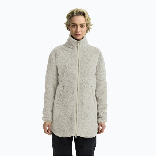 Zdjęcie produktu Bluza trekkingowa damska Jack Wolfskin High Curl Coat pale sand Beżowy