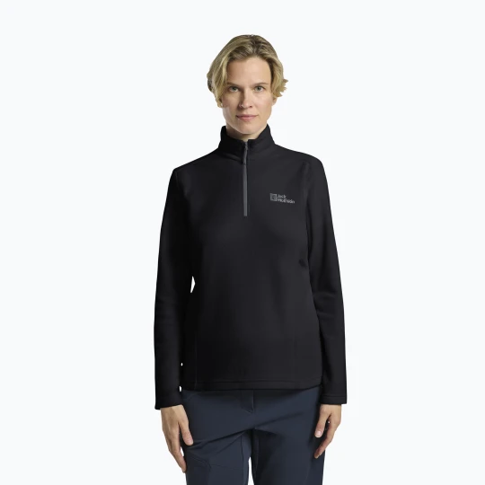 Zdjęcie produktu Bluza trekkingowa damska Jack Wolfskin Taunus Hz Czarny