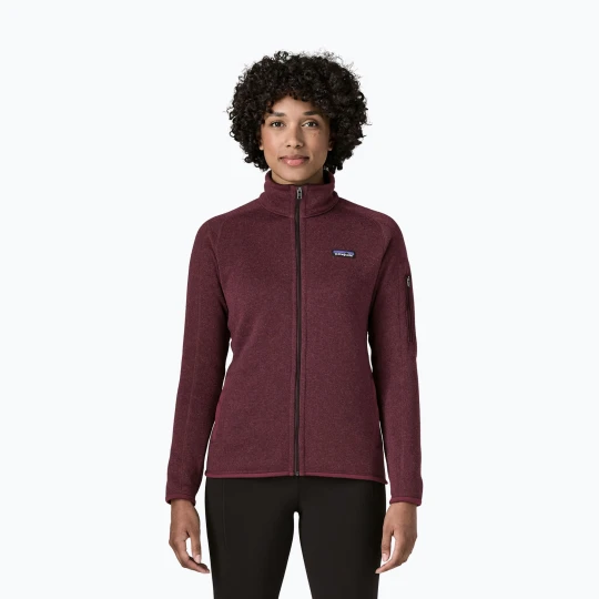Zdjęcie produktu Bluza trekkingowa damska Patagonia Better Sweater berry fig Bordowy