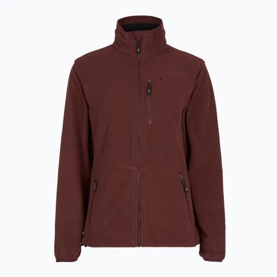 Zdjęcie produktu Bluza trekkingowa damska Pinewood Finnveden Fleece earth plum Bordowy
